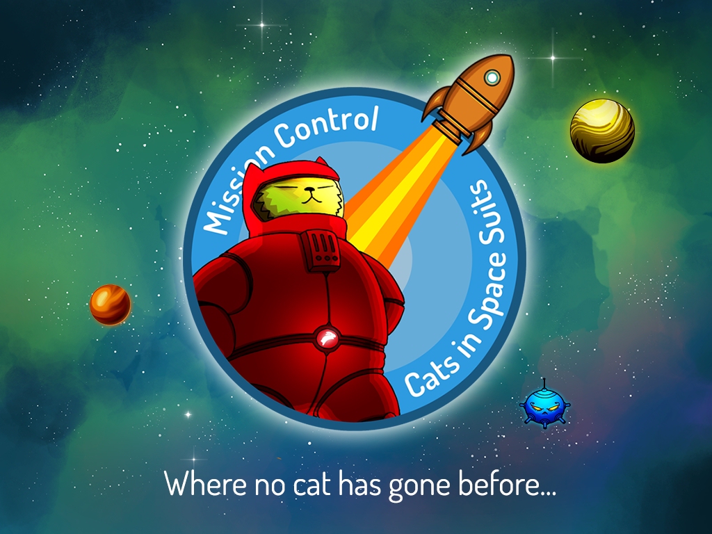 Help a cat recover its toys stolen by aliens in Cats in Space Suits on Kickstarter